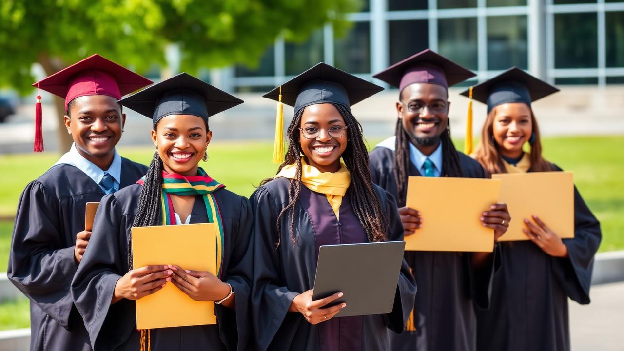Graduates at a learnership induction session