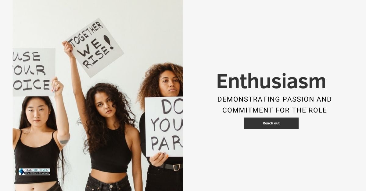 Embracing Enthusiasm: Demonstrating Passion and Commitment for the Role 1 Embracing Enthusiasm Demonstrating Passion and Commitment for the Role