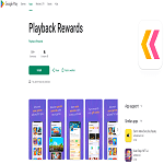 Install and use the Playback Rewards App!