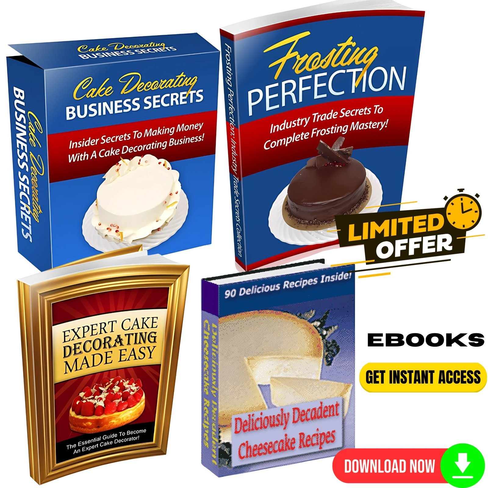 The Ultimate Cake Mastery Bundle - eBooks 1 The Ultimate Cake Mastery Bundle - eBooks