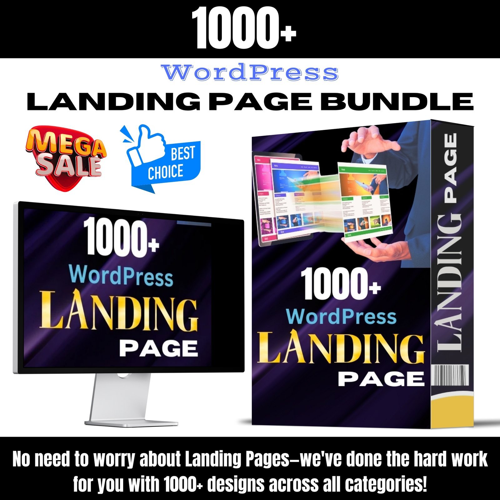 1000+ WordPress Landing Page Bundle 1 1000+ WordPress Landing Page Bundle