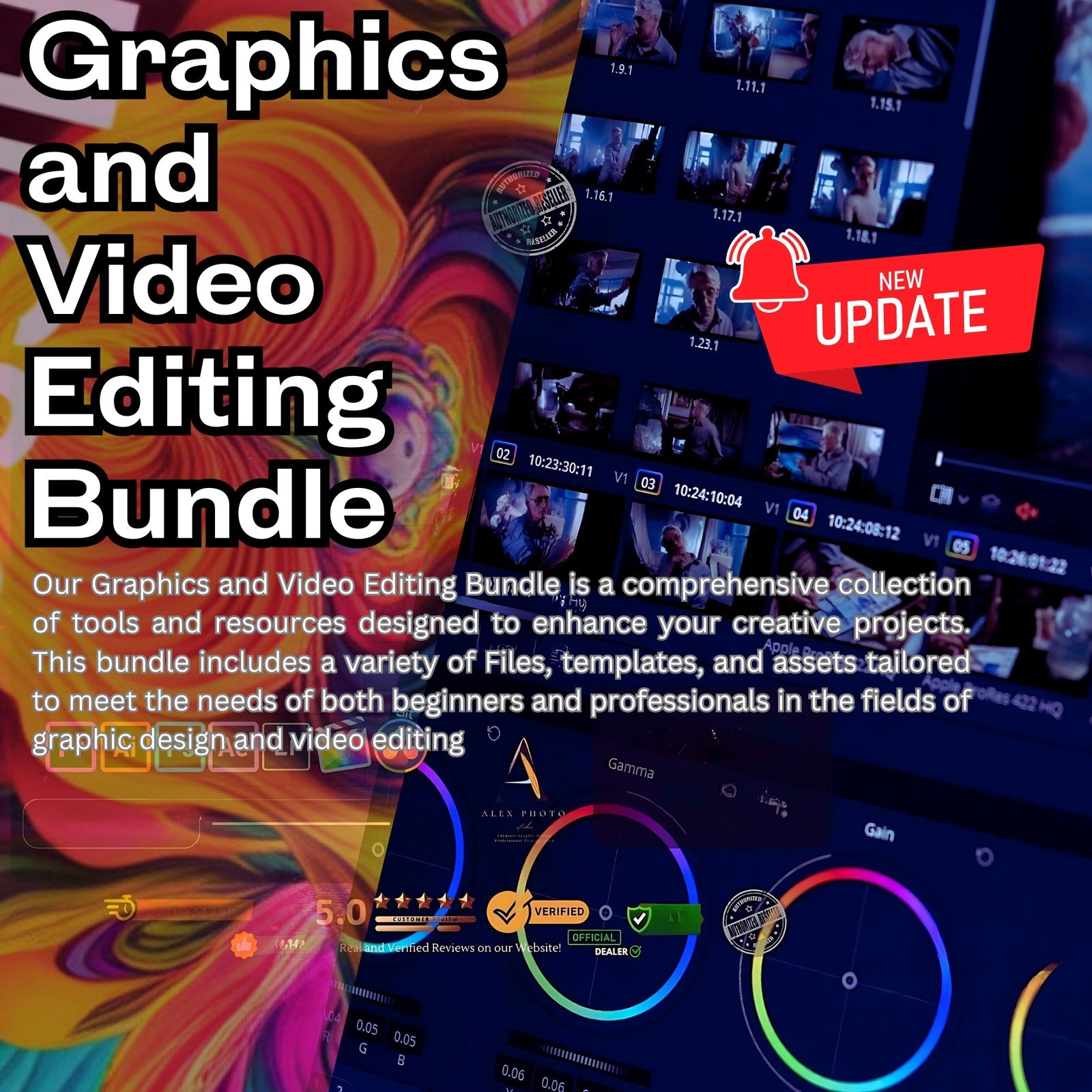 Dynamic Graphics & Video Editing Bundle 4 Dynamic Graphics & Video Editing Bundle