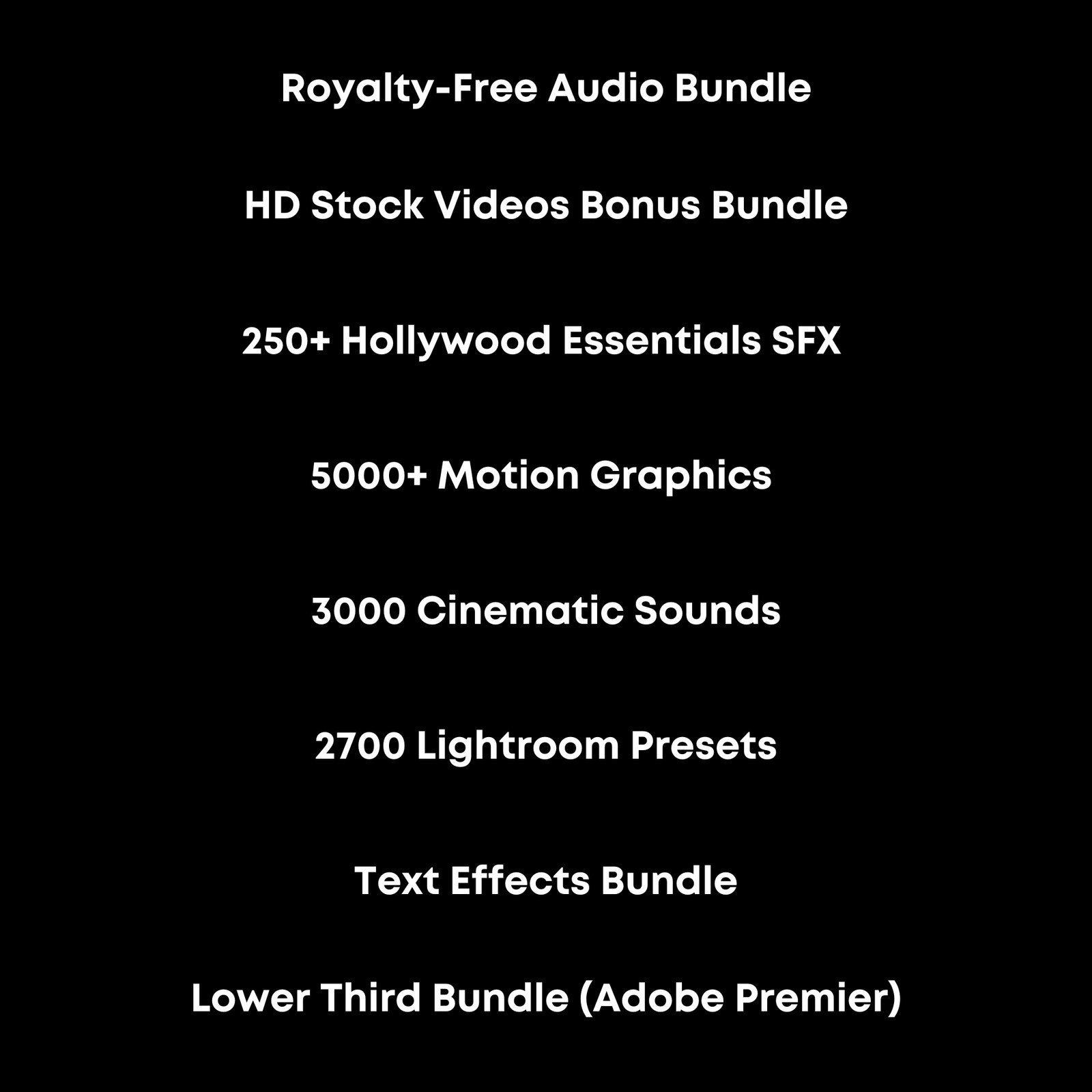 Dynamic Graphics & Video Editing Bundle 6 Dynamic Graphics & Video Editing Bundle