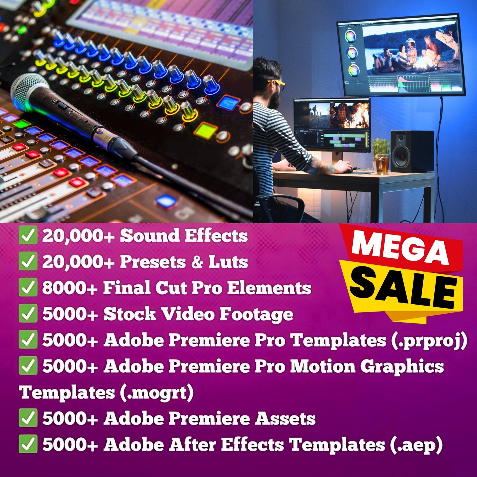 Video Editing Power Pack: Transform Your Projects with More Professional Touch 7 Video Editing Power Pack: Transform Your Projects with More Professional Touch