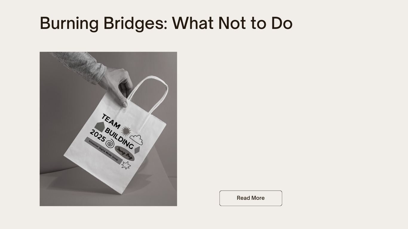 Burning Bridges What Not to Do-grabemployment