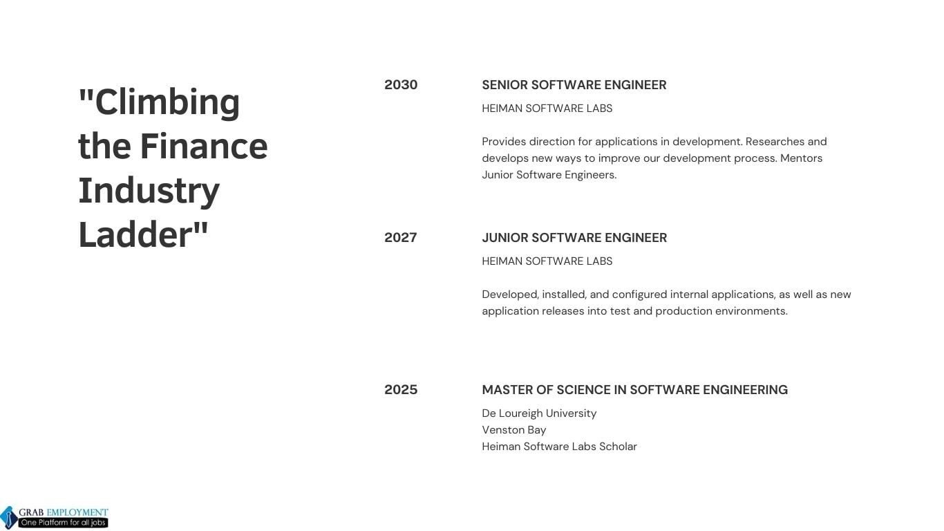Climbing the Finance Industry Ladder-grabemployment