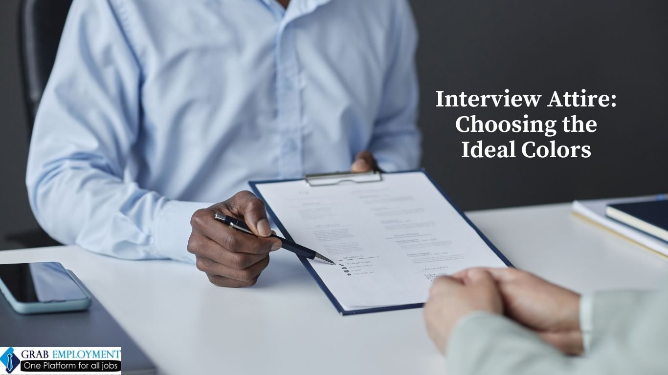 Interview Attire Choosing the Ideal Colors-grabemployment