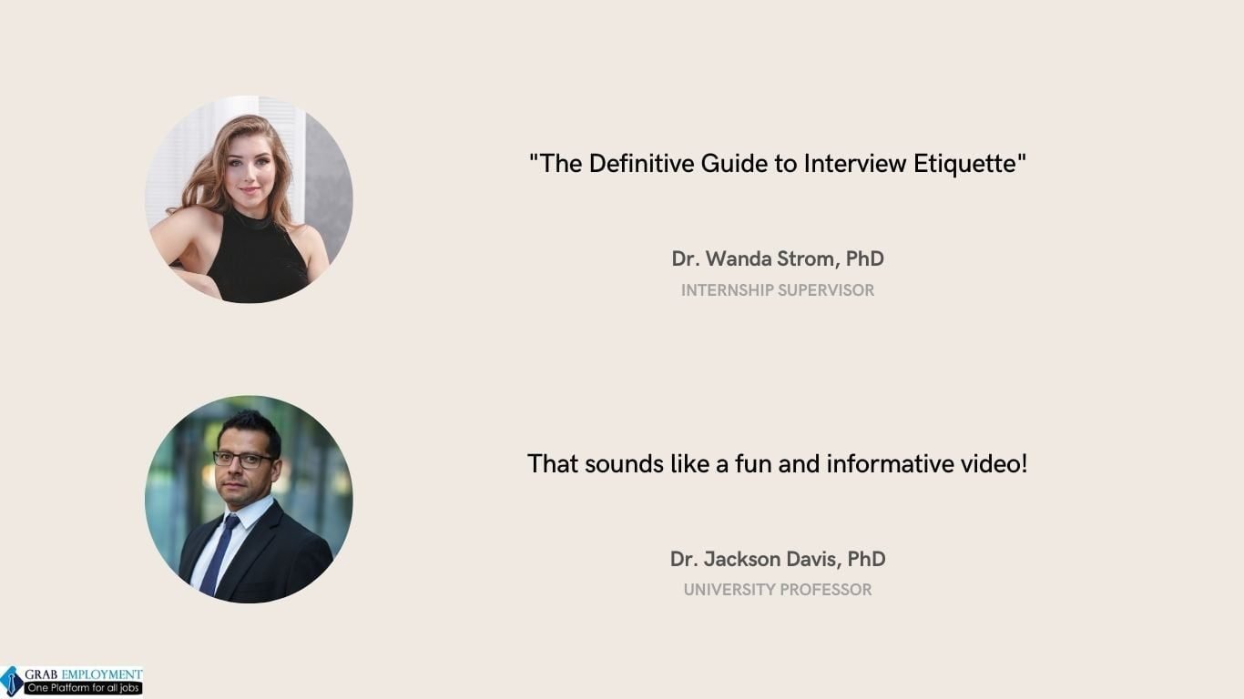 The Definitive Guide to Interview Etiquette-grabemployment